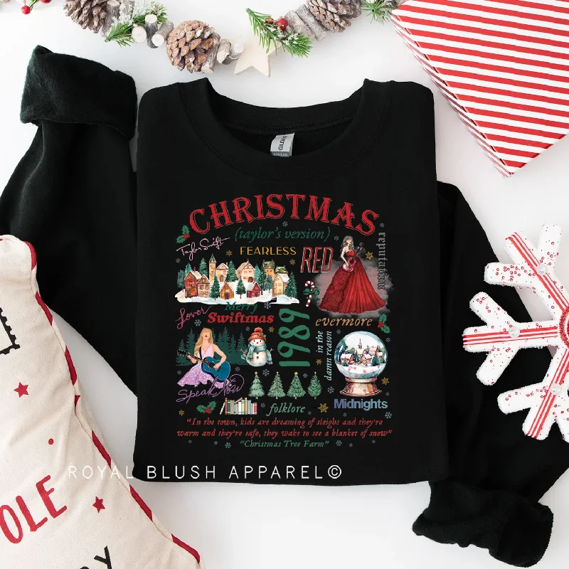 Weekend Deals That Please Christmas Taylor's Version Sweatshirt