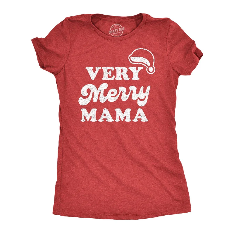 Weekend Savings Spectacle Very Merry Mama Women's T Shirt