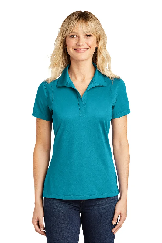 Reduced Rates Sport-Tek Womens Sport-Wick Moisture Wicking Short Sleeve Polo Shirt - Tropic Blue Reduced Rates Sport-Tek Womens Sport-Wick Moisture Wicking Short Sleeve Polo Shirt - Tropic Blue