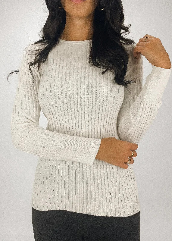 Weekend Savings Extravaganza Katie Rib Crew Neck
