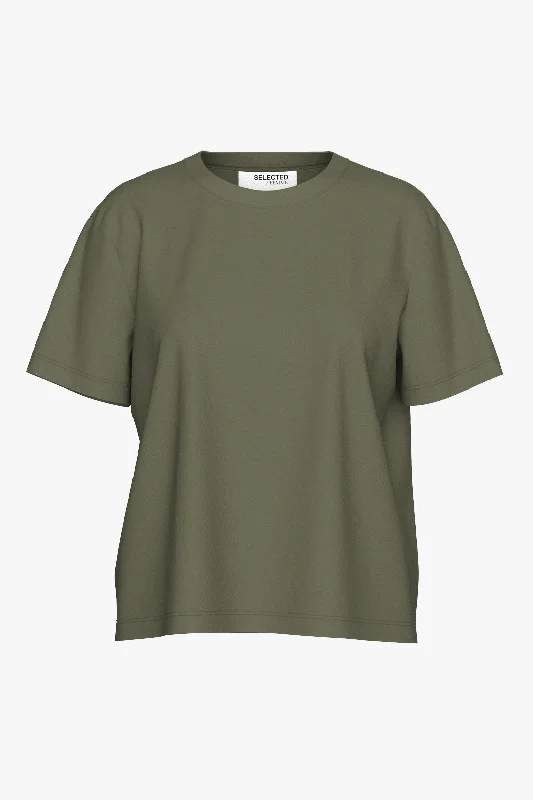 Weekend Discounts to Enjoy Essential Boxy Tee Kalamata