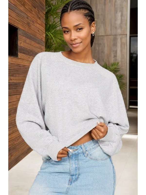 Weekend Discounts to Celebrate Plain Loose Backless Tie-wrap Sweatshirts