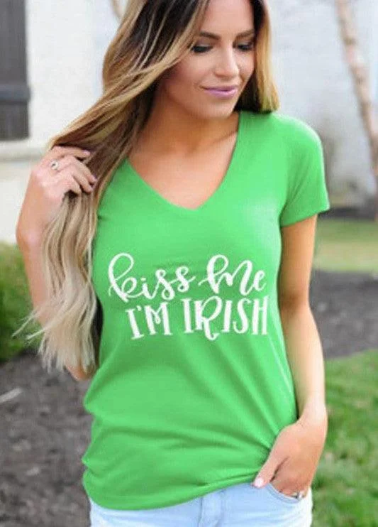 Super Bargain KISS ME I’M IRISH TEE