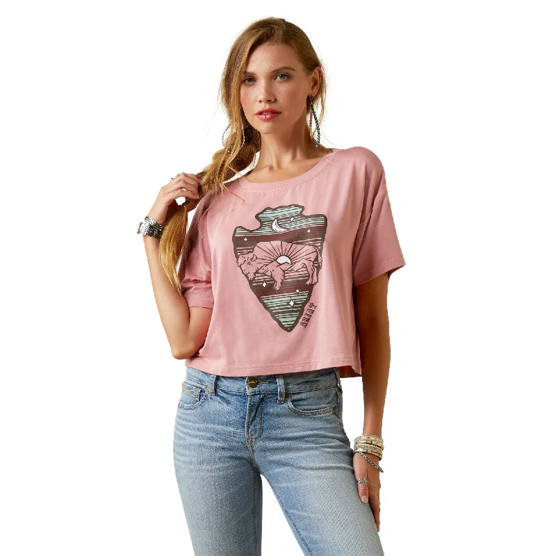 Weekend Specials to Savor Women's Ariat Buffalo Rising T-Shirt #10044930