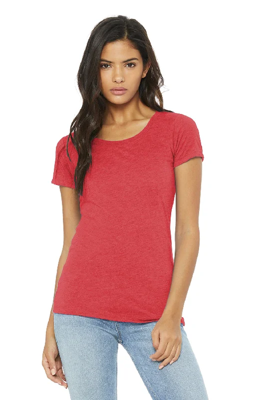 Weekend Discounts to Enjoy Bella + Canvas Womens Short Sleeve Crewneck T-Shirt - Red