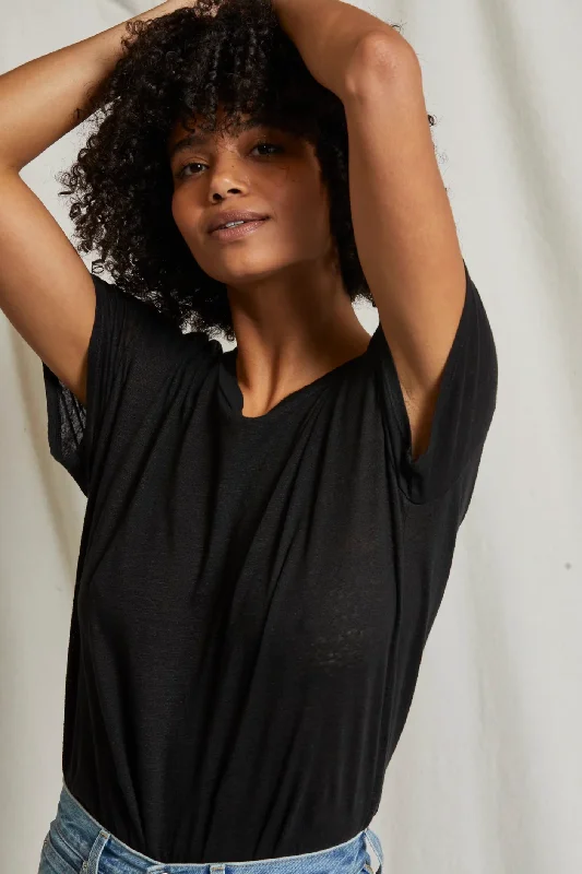 Weekend Specials to Relish PerfectWhiteTee Patsy Tee in True Black