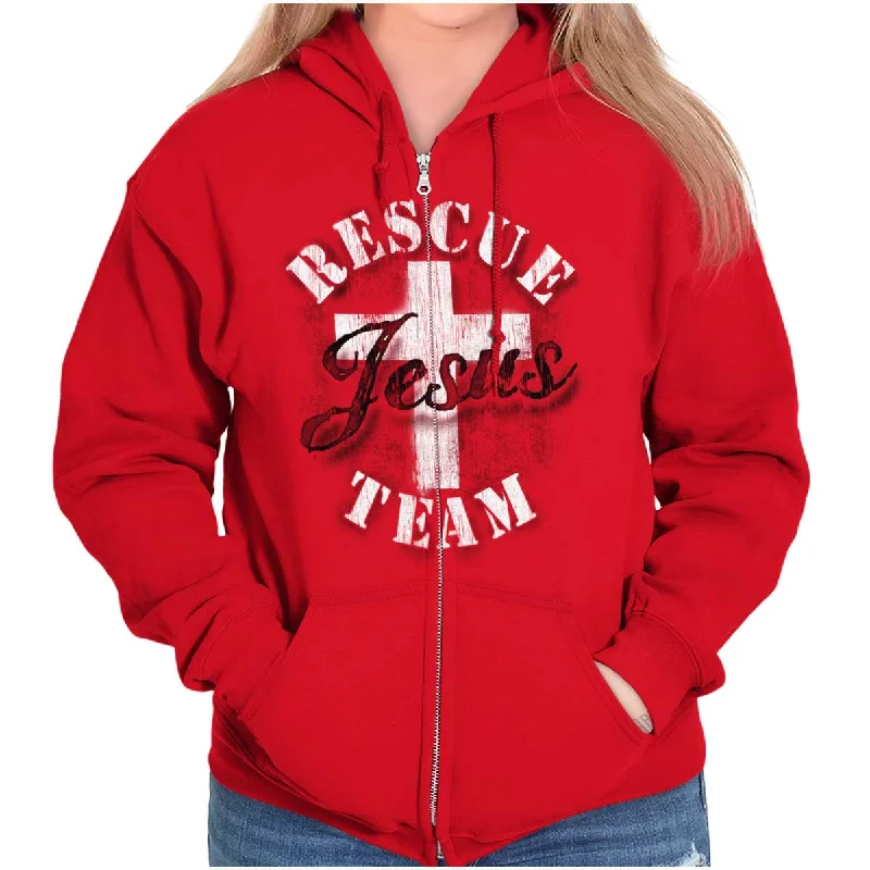 Lowest Prices Rescue Team Zip Hoodie