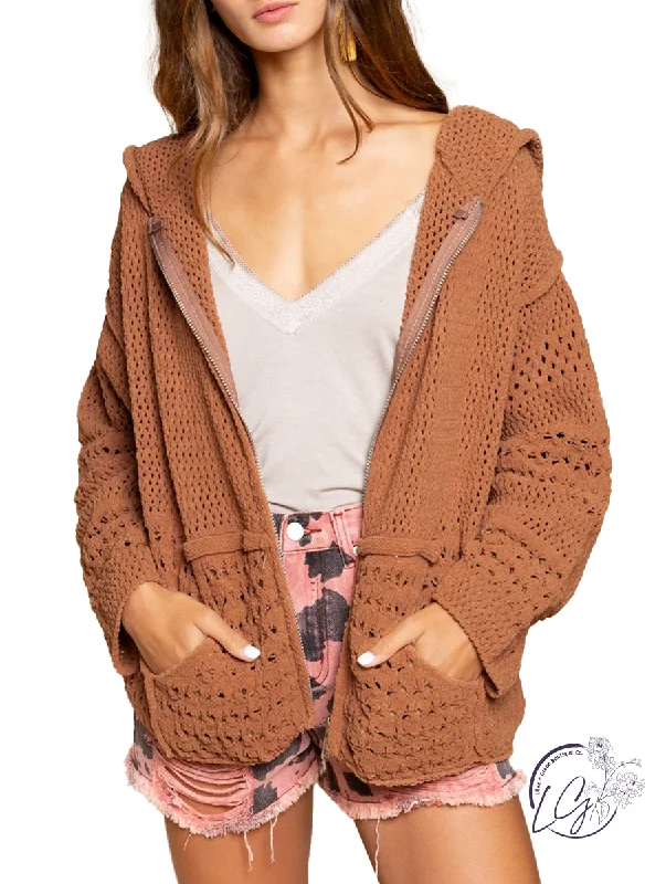 Act Fast Glad To Be Yours Hooded Zip-Up