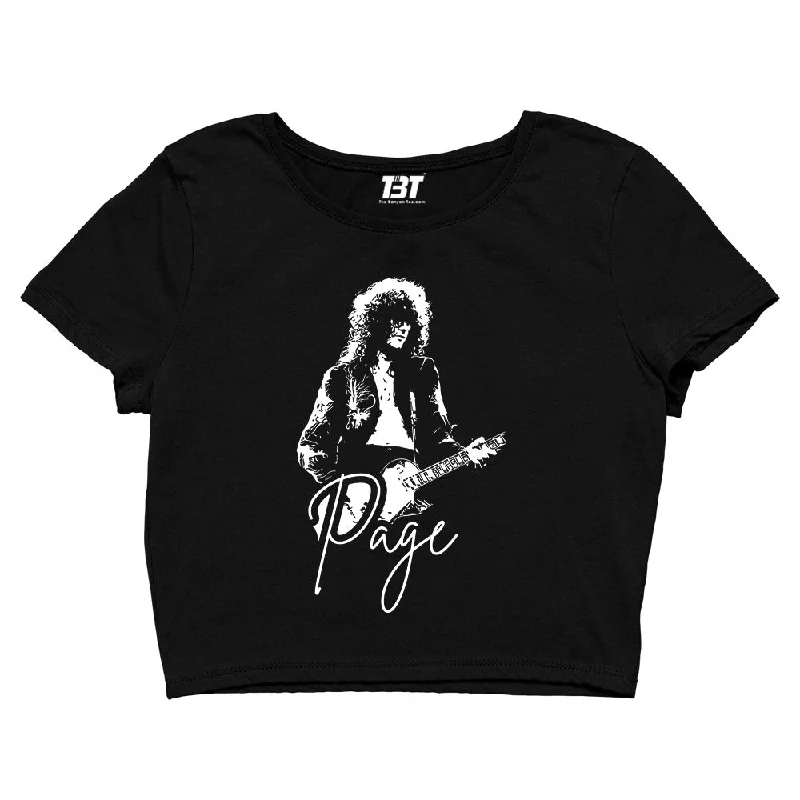 Price Meltdown Led Zeppelin Crop Top - Page