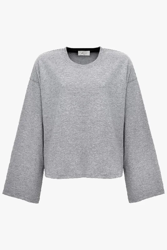 Steals and Deals Aline LS T-Shirt Grey