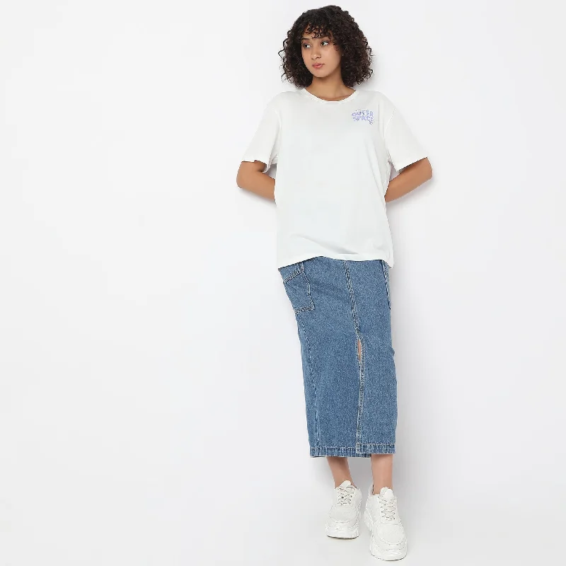 Weekend Specials to Snag Oversize Printed T-Shirt