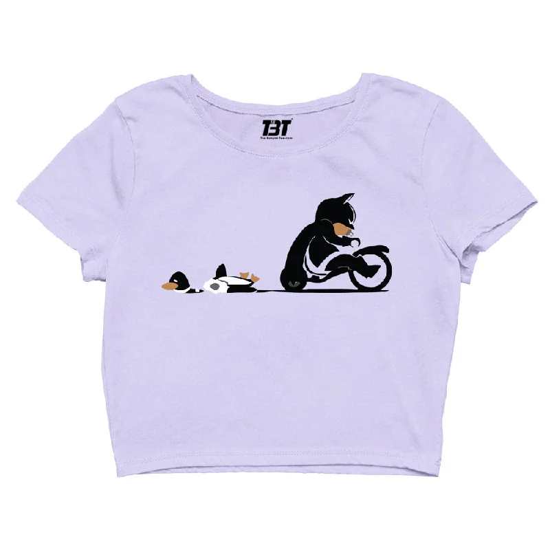 Deal Zone Superheroes Crop Top - Killer Bat