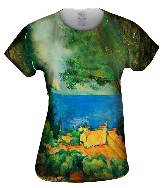 Weekend Deals That Wow Paul Cezanne - "L_#_Estaque with Red Roods" (1885)