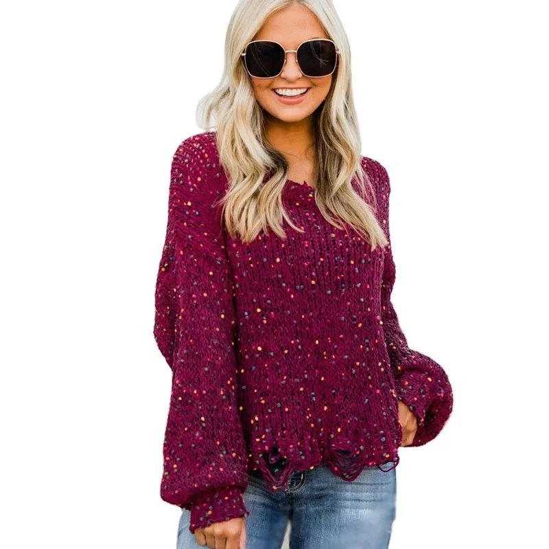 Mega Sale Wholesale Autumn And Winter New Long Sleeve Plus Size Multicolor Casual Sweaters Top Round Neck Pullover Sweater Women Mega Sale Wholesale Autumn And Winter New Long Sleeve Plus Size Multicolor Casual Sweaters Top Round Neck Pullover Sweater Women
