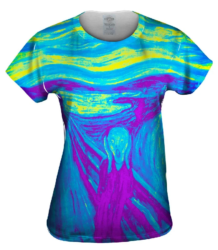 Low Price Pop Art - "Munch Scream Yellow Purple" (1893)