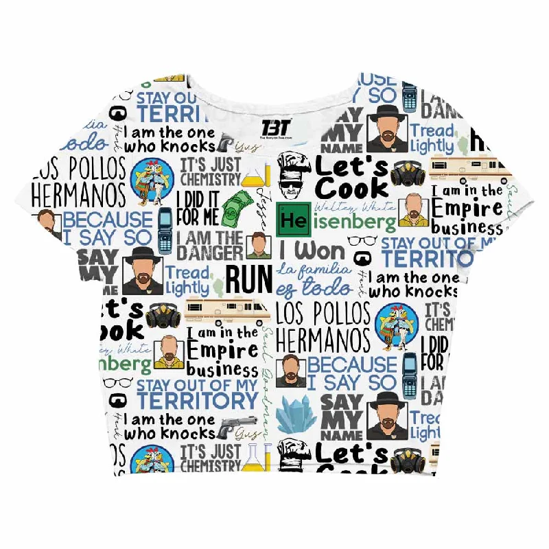 Price Break Breaking Bad AOP Crop Top