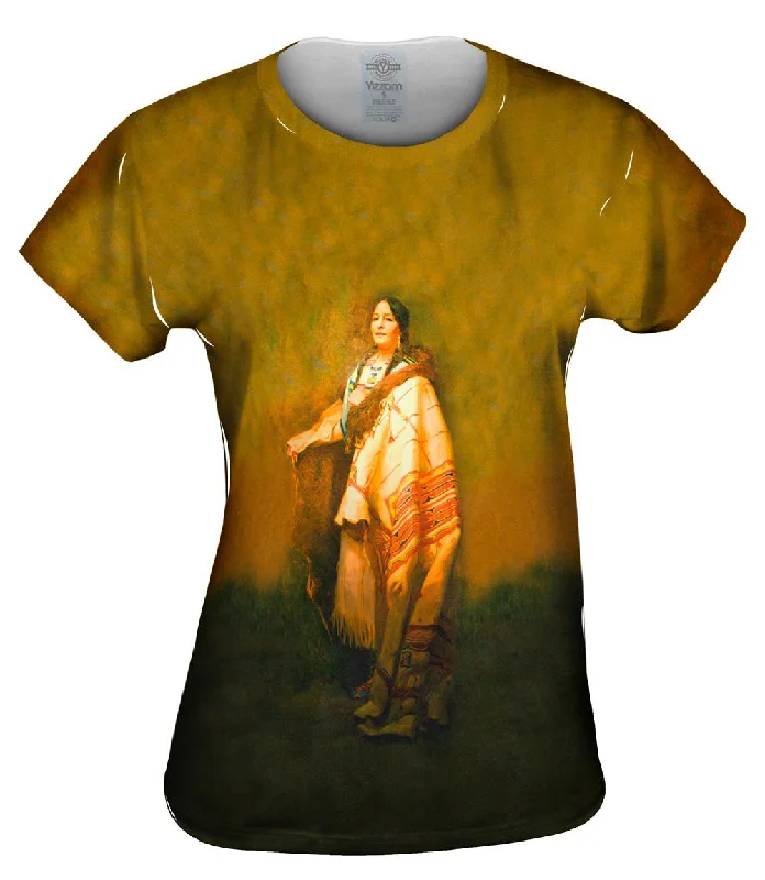Special Discount Native American Art - "Handsome Morning A Dakota" (1921)