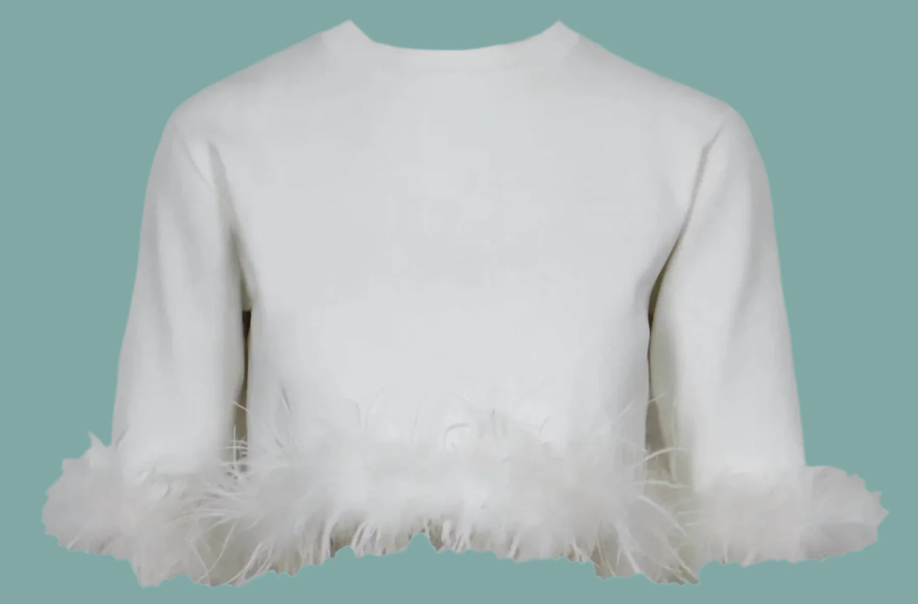Don't Wait Sally Feather Top