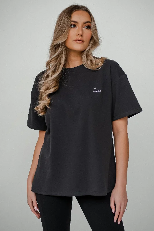 New Deals BYE DAD TEE [CHARCOAL]