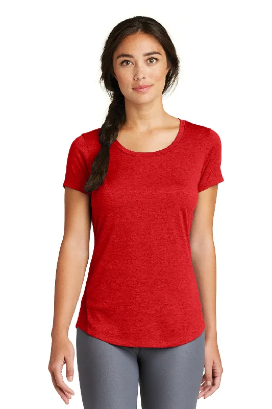 Now or Never New Era Womens Series Performance Jersey Moisture Wicking Short Sleeve Crewneck T-Shirt - Scarlet Red - Closeout Now or Never New Era Womens Series Performance Jersey Moisture Wicking Short Sleeve Crewneck T-Shirt - Scarlet Red - Closeout