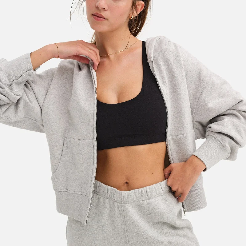 Bonus Savings Organic Fleece Zip Hoodie