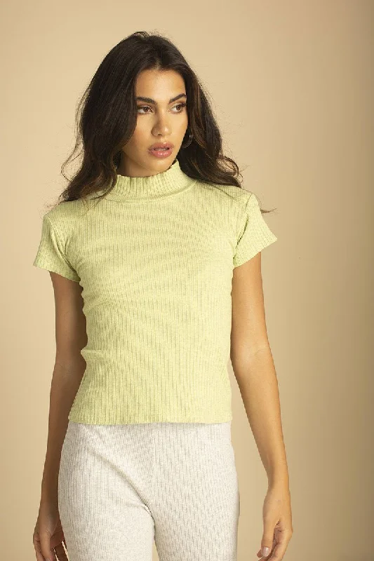 Price Cut Lima Mock Neck Cap Sleeve