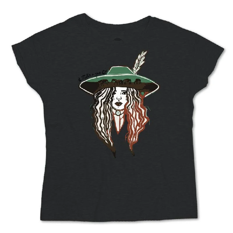 Shop and Save "Feather Hat" Tee