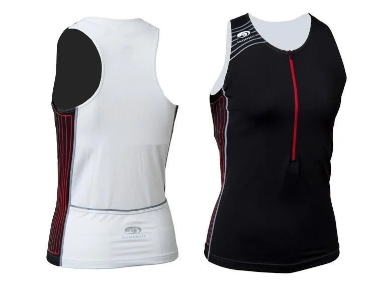 YEAR-End Sale TX2000 WOMENS TRI TANKINI BLK/RED