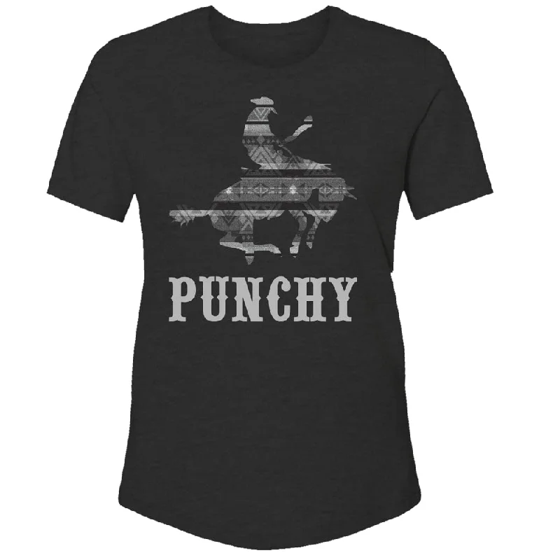 Best Bargains "Bronc" Charcoal Heather w/Grey Serape T-shirt
