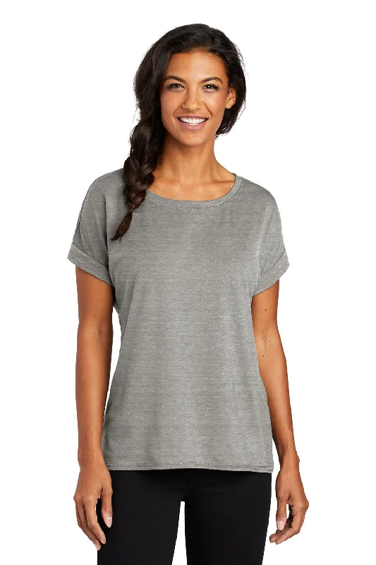 Deal Frenzy Ogio Womens Luuma Jersey Moisture Wicking Short Sleeve Crewneck T-Shirt - Heather Petrol Grey - Closeout Deal Frenzy Ogio Womens Luuma Jersey Moisture Wicking Short Sleeve Crewneck T-Shirt - Heather Petrol Grey - Closeout