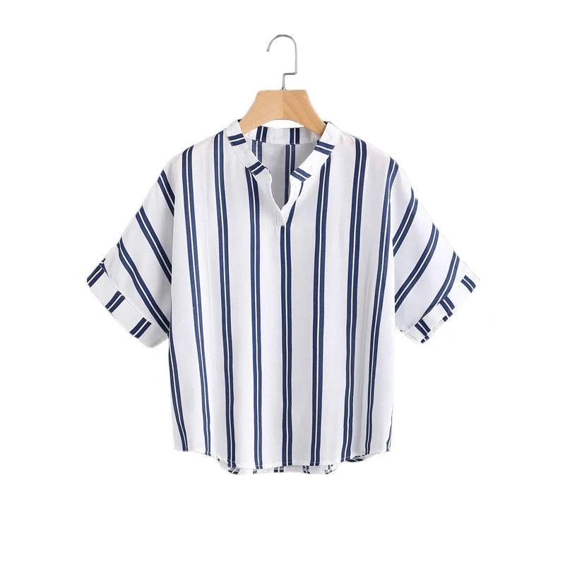 Massive Savings SIMPLY STRIPE BLOUSE