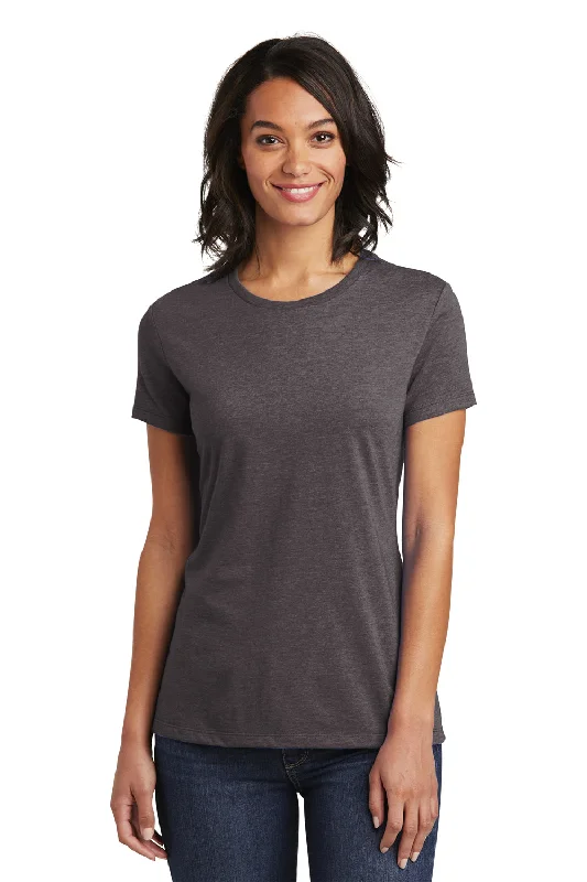 Clearance Event District Womens Very Important Short Sleeve Crewneck T-Shirt - Heather Charcoal Grey