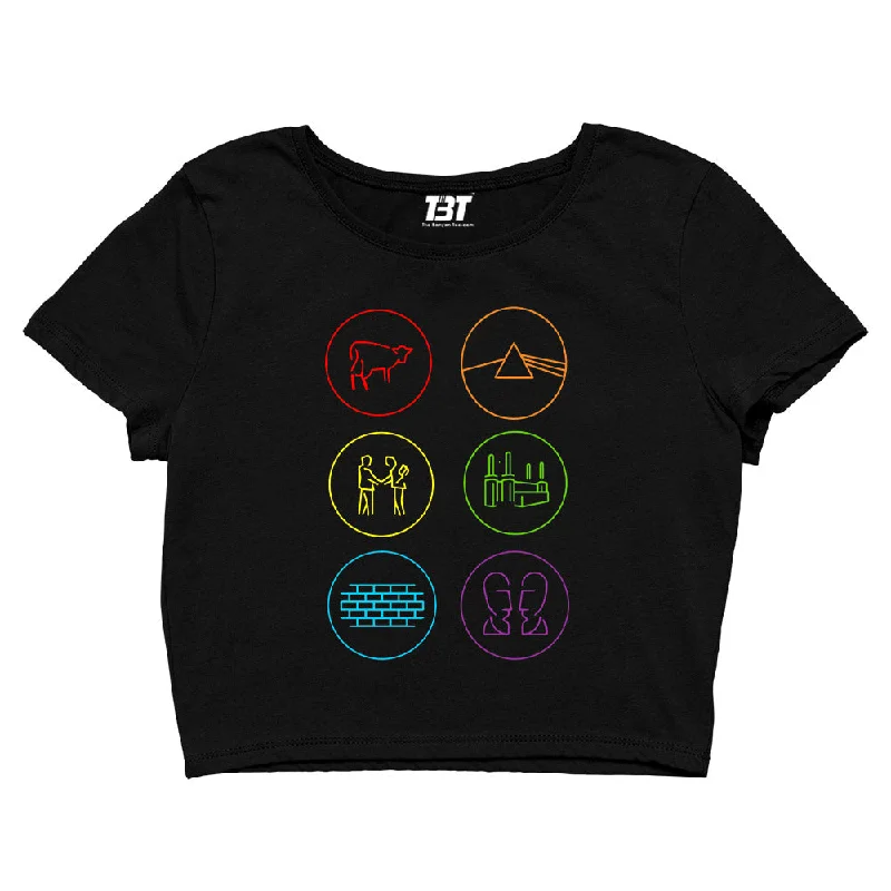 Daily Specials Pink Floyd Crop Top - Album Art