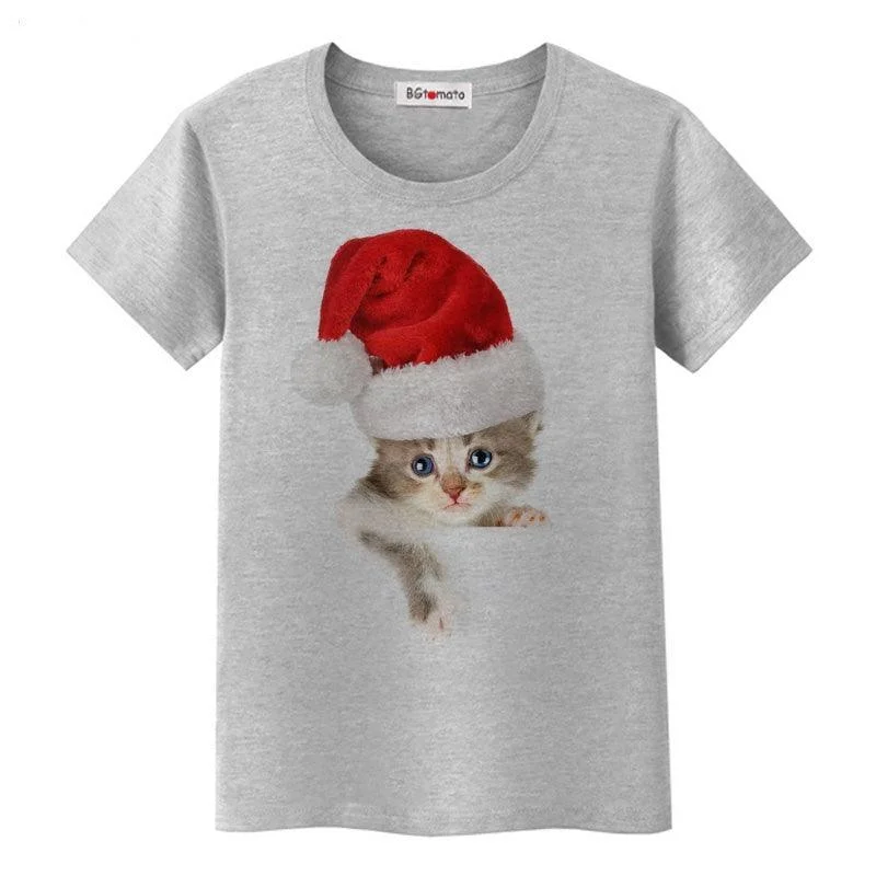 Price Blitz KITTEN CLAUS T-SHIRT