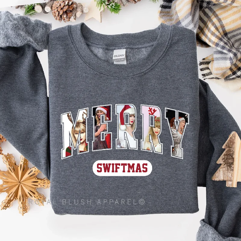 Weekend Discounts to Enjoy Merry Swiftmas Sweatshirt