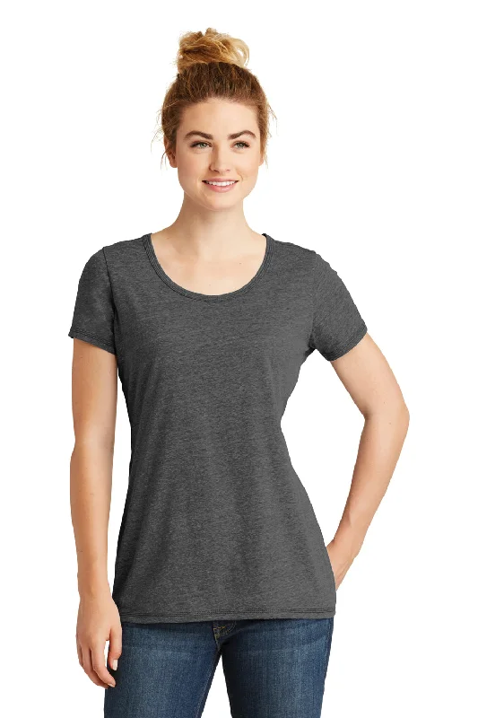 Weekend Bargains to Enjoy New Era Womens Performance Moisture Wicking Short Sleeve Crewneck T-Shirt - Dark Graphite Grey - Closeout Weekend Bargains to Enjoy New Era Womens Performance Moisture Wicking Short Sleeve Crewneck T-Shirt - Dark Graphite Grey - Closeout