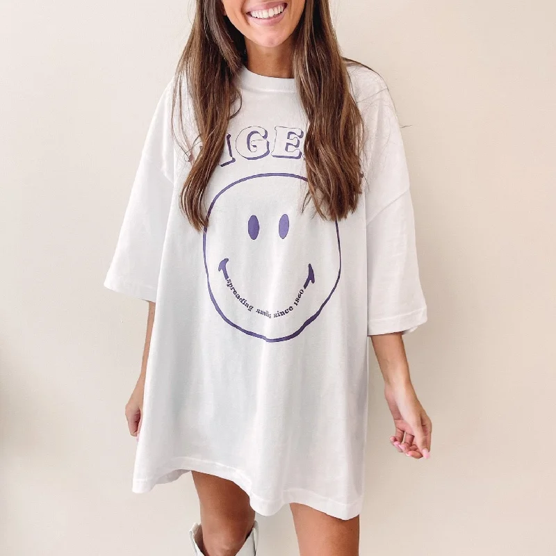 Best Seller Tiger Smiles Oversized Tee