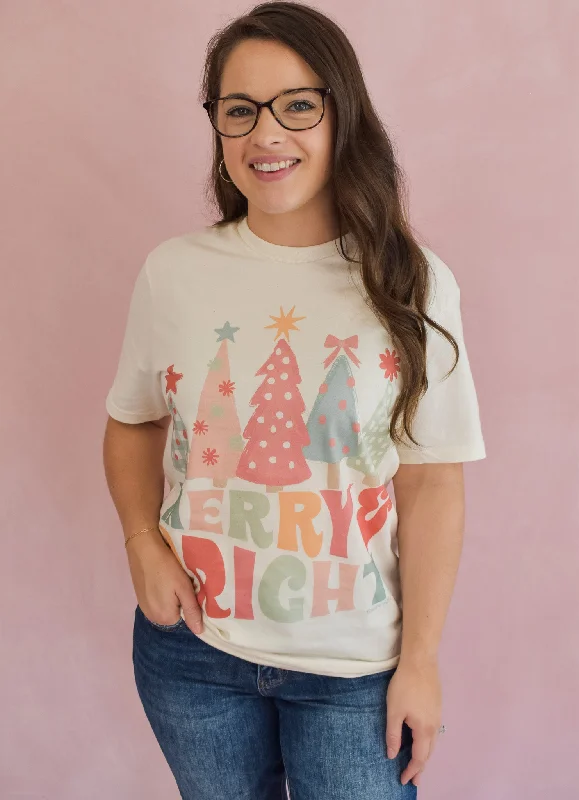 Act Now Merry & Bright Graphic Tee