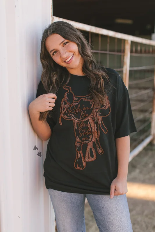 Overstock Sale STOLEN SADDLE TEE [XL-3X ONLY]