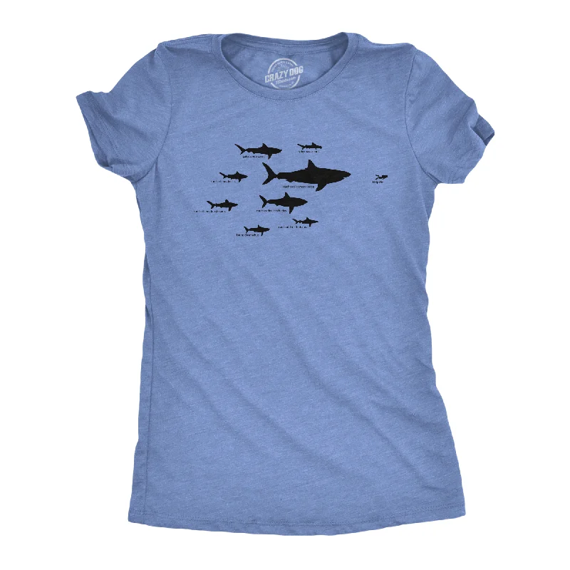 Weekend Specials to Indulge In Shark Hierarchy Women's T Shirt