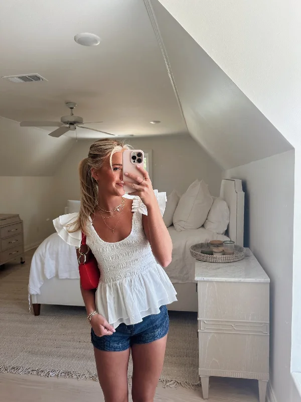 Weekend Savings Delight Billie Top - Off White