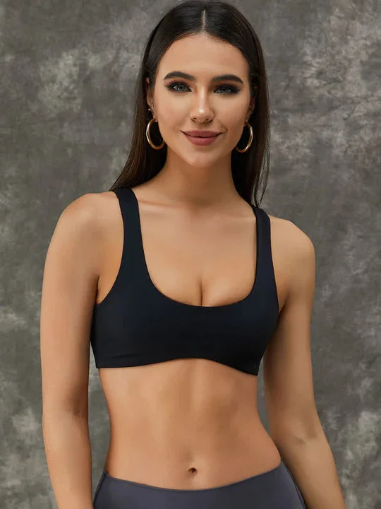 Limited Time ZASUWA Female Big Deep U Collar Yoga Bras