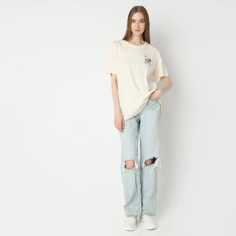 Special Promotion Oversize Graphic T-Shirt