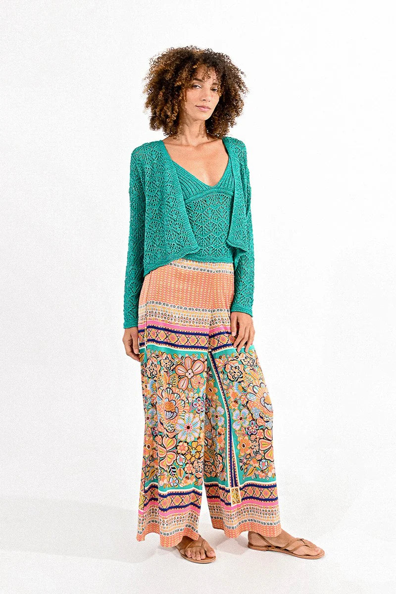 Can't Be Beat Sharri Open Knit Tank Top