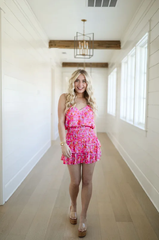 Lowest Price Reese Cami - Hot Pink Floral