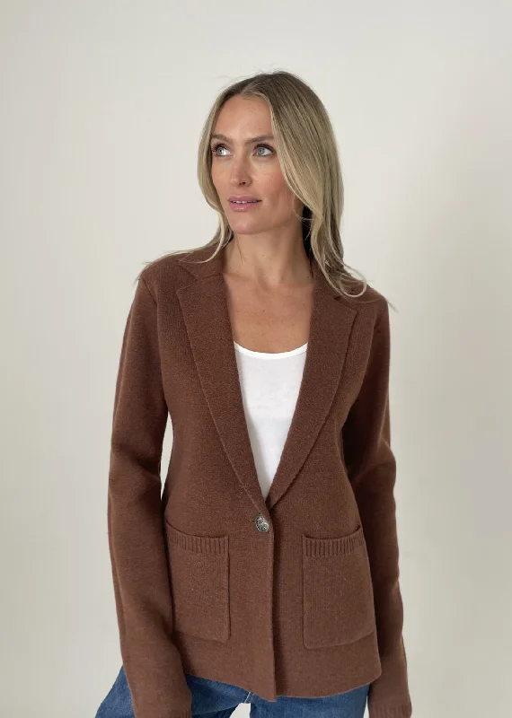 Price Reduction Six Fifty Paloma Oversized Knitted Blazer