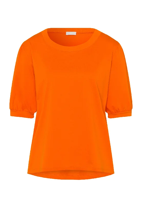 Weekend Flash Sale Natural Shirt Short Sleeve Shirt | Juicy Orange 78741-2292