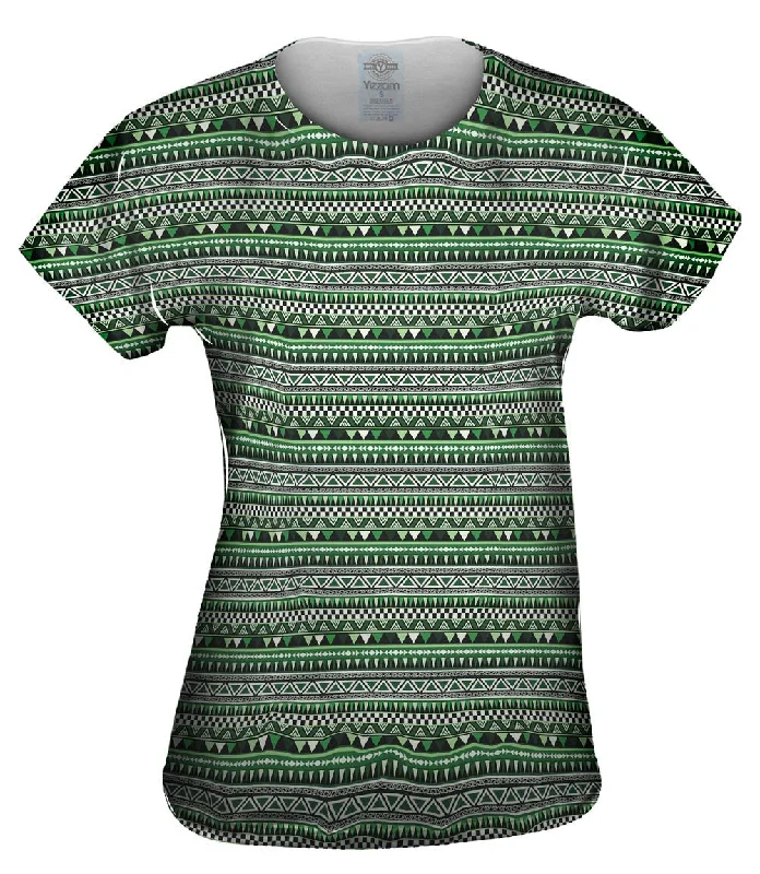 New Arrival Tribal Green Aztec Warrior