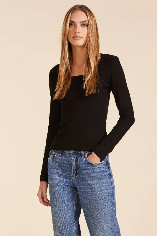 Buy More, Save More LONG SLEEVE SCOOPNECK TEE