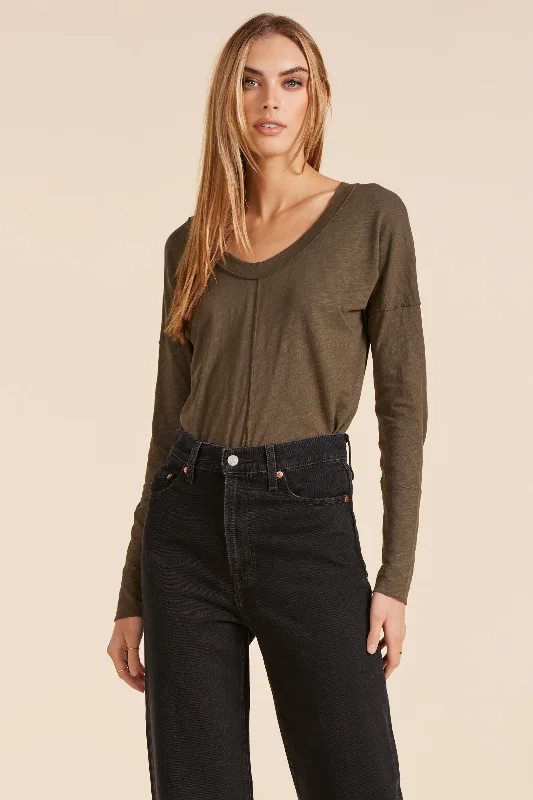 Sneak Peek Sale DROP SHOULDER LONG SLEEVE TEE